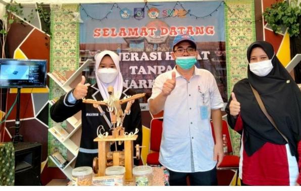 KASI SMA/PK SUPRIN, SE Koordinasi Lapangan Cabang Dinas Wilayah III pada Kegiatan Acara Edufair 2021