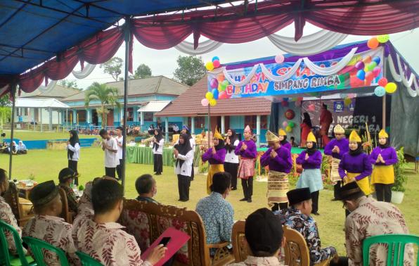 Lomba Tari HUT KE-14 SMAN 1 SIMPANG RIMBA