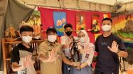 Kepala Cabang Dinas Wilayah III dan Siswa/i Pada Kegiatan Acara Edufair 2021