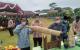 Kepala Cabang Dinas Wilayah III bersama Pembina Pengawas dan Kepala Sekolah SMA Negeri 1 Simpang Rimba